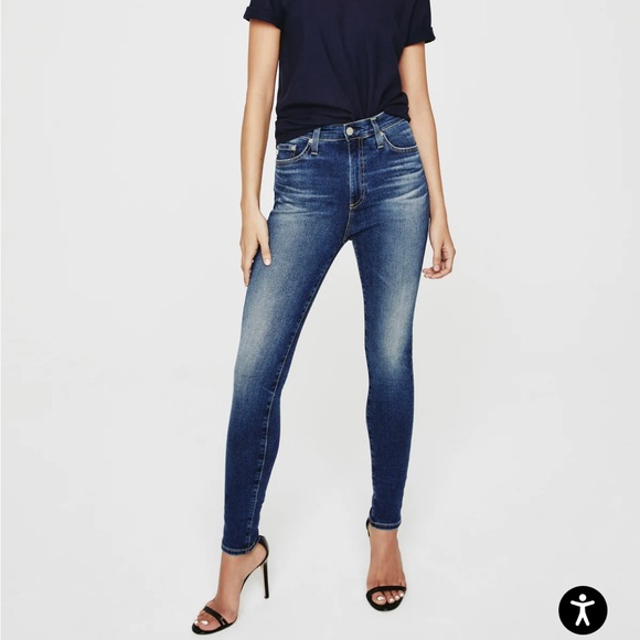 AG The Mila ankle super high rise skinny ankle jeans in size 27. - Picture 1 of 7